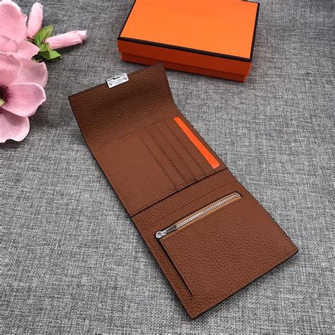 hermes manhattan leather wallet|hermes wallet price list.